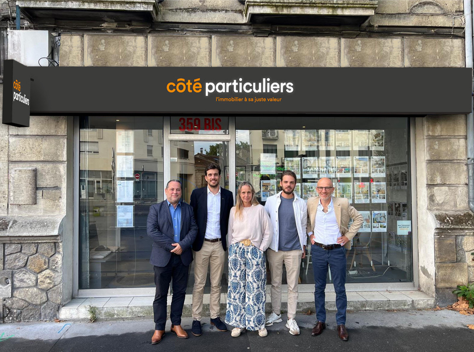 Actualité Côté Particuliers : Nouvelle adhésion d'agence à Bordeaux (Rive Droite) !